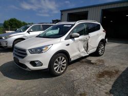 Vehiculos salvage en venta de Copart Chambersburg, PA: 2017 Ford Escape Titanium