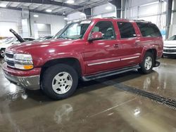 Chevrolet Suburban k1500 salvage cars for sale: 2005 Chevrolet Suburban K1500