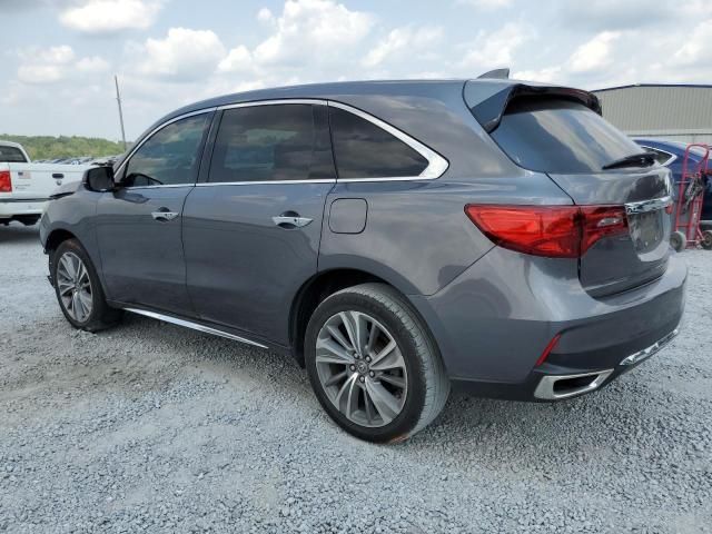 2017 Acura MDX Technology