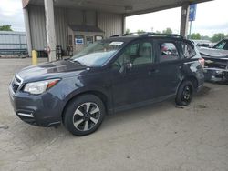 Salvage cars for sale from Copart Fort Wayne, IN: 2018 Subaru Forester 2.5I Premium