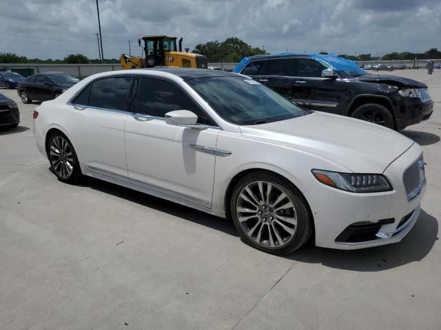 2017 Lincoln Continental Reserve