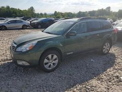 Salvage cars for sale at Candia, NH auction: 2010 Subaru Outback 2.5I Premium