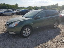 Subaru Outback salvage cars for sale: 2010 Subaru Outback 2.5I Premium