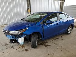 Carros salvage a la venta en subasta: 2017 Chevrolet Cruze LT