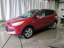 Salvage cars for sale at Albany, NY auction: 2015 Ford Escape Titanium