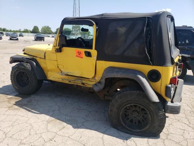 2004 Jeep Wrangler / TJ Sport