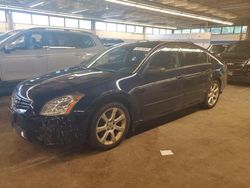 Salvage cars for sale at Wheeling, IL auction: 2008 Nissan Maxima SE