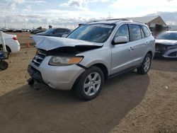 Salvage cars for sale at Brighton, CO auction: 2007 Hyundai Santa FE SE