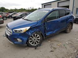 Ford salvage cars for sale: 2017 Ford Escape Titanium