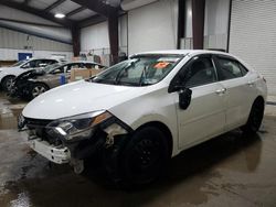 Salvage cars for sale from Copart West Mifflin, PA: 2015 Toyota Corolla L