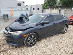 Carros salvage sin ofertas aún a la venta en subasta: 2018 Honda Civic LX