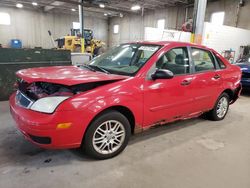 Vehiculos salvage en venta de Copart Blaine, MN: 2005 Ford Focus ZX4