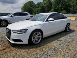 Salvage cars for sale from Copart Concord, NC: 2012 Audi A6