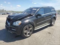 Mercedes-Benz salvage cars for sale: 2012 Mercedes-Benz GL 550 4matic