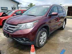 Salvage cars for sale at Pekin, IL auction: 2014 Honda CR-V EXL