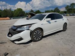 Salvage cars for sale from Copart Madisonville, TN: 2017 Honda Accord Touring Hybrid