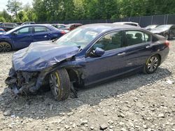 Salvage cars for sale at Waldorf, MD auction: 2014 Honda Accord LX