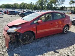 Salvage cars for sale at Byron, GA auction: 2012 Toyota Prius
