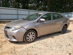 Toyota Vehiculos salvage en venta: 2016 Toyota Corolla L