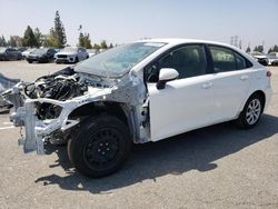 Salvage cars for sale at Rancho Cucamonga, CA auction: 2022 Toyota Corolla LE