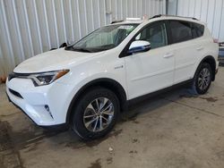 Salvage cars for sale at Franklin, WI auction: 2018 Toyota Rav4 HV LE