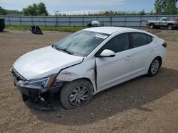 Salvage cars for sale at Columbia Station, OH auction: 2019 Hyundai Elantra SE