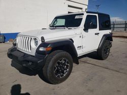 Salvage cars for sale at Farr West, UT auction: 2021 Jeep Wrangler Sport