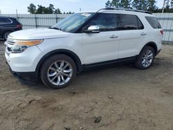 Salvage cars for sale from Copart Harleyville, SC: 2012 Ford Explorer XLT