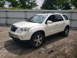 Salvage cars for sale from Copart West Mifflin, PA: 2011 GMC Acadia SLT-1