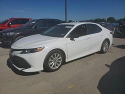 Salvage cars for sale at Grand Prairie, TX auction: 2018 Toyota Camry L