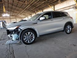 Salvage cars for sale at Phoenix, AZ auction: 2019 Infiniti QX50 Essential