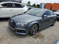 Salvage cars for sale at Bridgeton, MO auction: 2018 Audi A3 Premium Plus