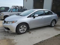 Salvage cars for sale from Copart Milwaukee, WI: 2013 Honda Civic LX