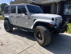 Jeep Wrangler salvage cars for sale: 2021 Jeep Wrangler Unlimited Sahara