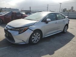 Salvage cars for sale from Copart Sun Valley, CA: 2021 Toyota Corolla LE