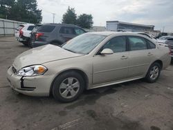 Chevrolet salvage cars for sale: 2009 Chevrolet Impala 1LT