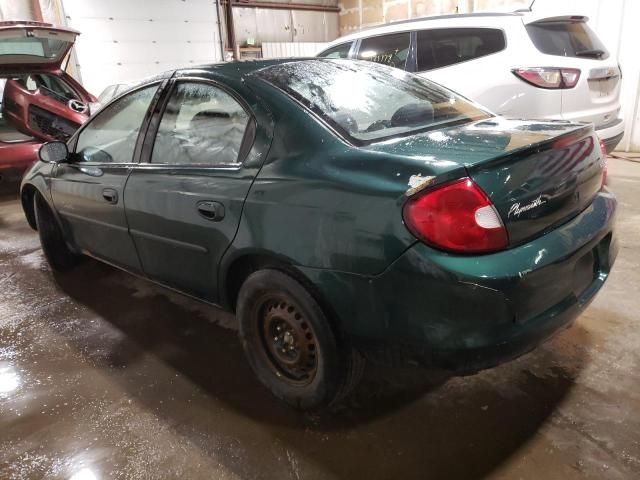 2000 Plymouth Neon Base