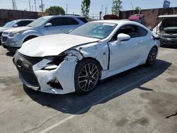 Salvage cars for sale at Wilmington, CA auction: 2016 Lexus RC 350