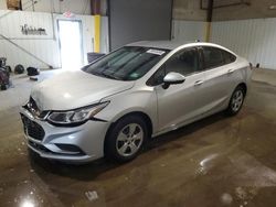 Carros salvage sin ofertas aún a la venta en subasta: 2017 Chevrolet Cruze LS