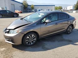 Salvage cars for sale from Copart Rancho Cucamonga, CA: 2013 Honda Civic EXL