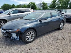 Salvage cars for sale from Copart Central Square, NY: 2021 Chevrolet Malibu LT