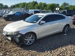 Chevrolet salvage cars for sale: 2014 Chevrolet Impala LT