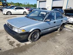 Salvage cars for sale at Duryea, PA auction: 1990 Toyota Corolla DLX