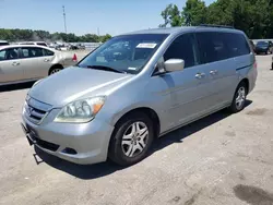 Salvage cars for sale at Dunn, NC auction: 2005 Honda Odyssey EXL