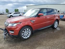 Salvage cars for sale from Copart Rocky View County, AB: 2014 Land Rover Range Rover Sport HSE