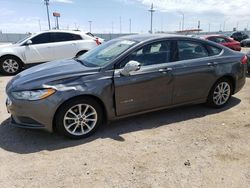 Carros salvage a la venta en subasta: 2017 Ford Fusion SE Hybrid