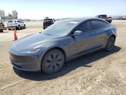 Salvage cars for sale at San Diego, CA auction: 2024 Tesla Model 3