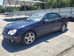 Salvage cars for sale at Savannah, GA auction: 2006 Mercedes-Benz CLK 500