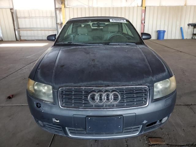 2004 Audi A4 3.0 Cabriolet