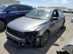 Salvage cars for sale at Martinez, CA auction: 2017 Volkswagen Jetta Sport